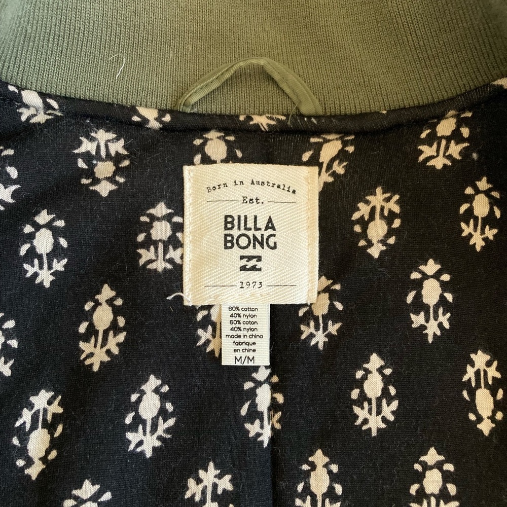 Billabong “Lost in Time” bomber jacket - Picture 7 of 8